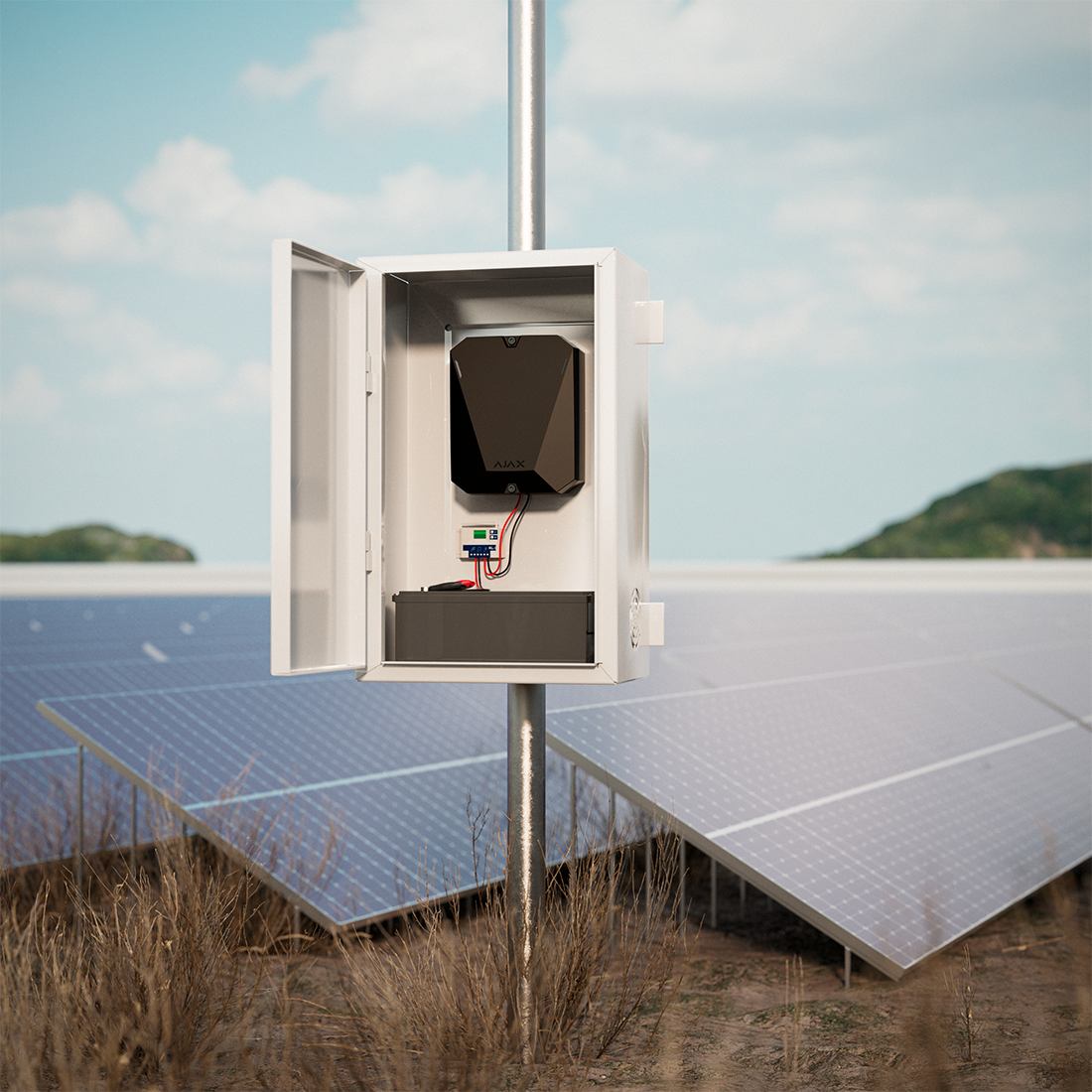 AJAX-93602 Hub BP Battery Powered Hub - Black