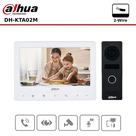 Dahua KTA02M - Analogue Video Intercom Kit - CCTV Express UK