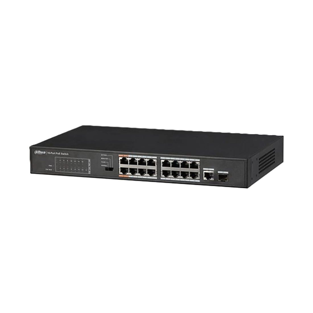 Dahua DH-PFS3117-16ET-135 - 16 Port 10/100Mbps PoE Switch 135W