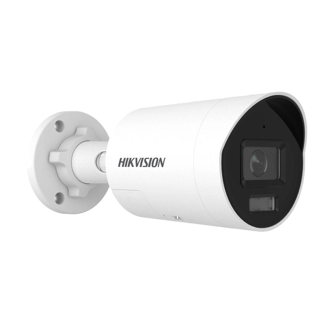 Hikvision DS-2CD2047G3-LI2UY-SL 4MP HD AcuSense Smart Hybrid ColorVu Fixed Mini Bullet IP Camera with Two-Way Audio and Active Deterrence (Strobe & Sound)