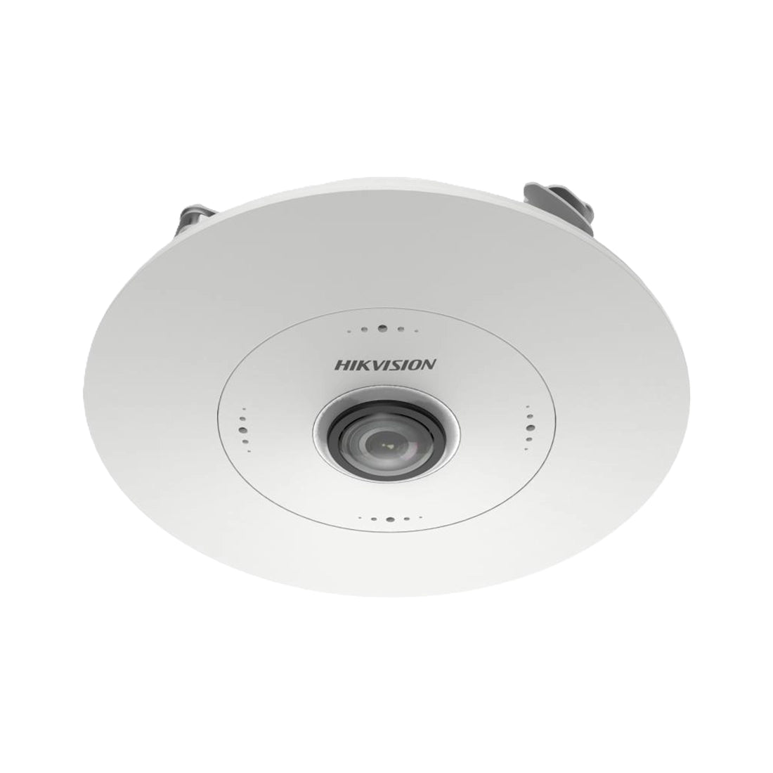 Hikvision DS-2CD63C5G1-S/RC 12MP Fisheye Camera with 360° Panoramic View & Deep Learning Analytics