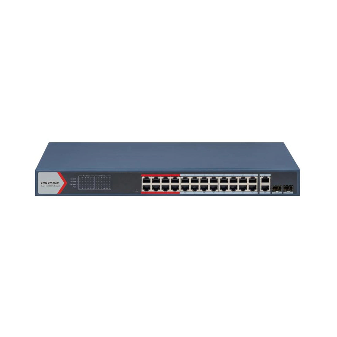 Hikvision DS-3E1326P-EI(B) 24-port 100Mbps smart managed PoE+ switch (Dual Gb uplink)