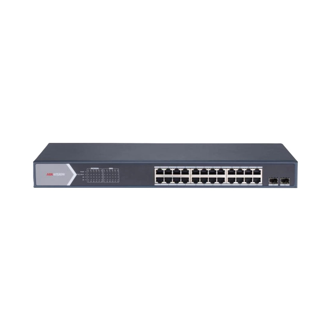 Hikvision DS-3E1526P-SI Smart Managed 24-Port Gigabit PoE Switch w/ 2 x gigabit fiber optical ports"EOL"