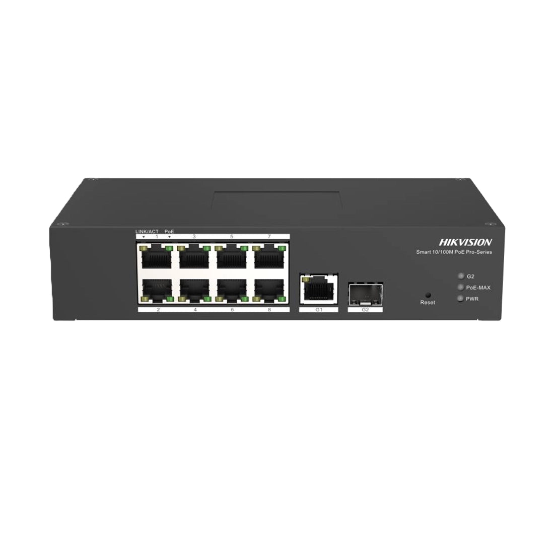 Hikvision DS-3T1310P-SI-HS 8 Port Fast Ethernet Smart Harsh POE Switch