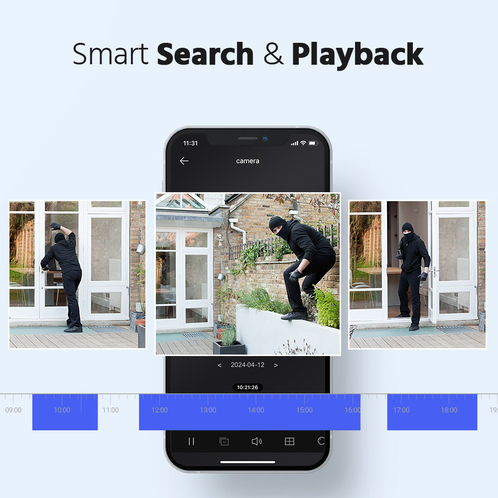 Hikvision OEM DVR-508XT 8CH Turbo HD AcuSense DVR with Facial Recognition, Perimeter Protection & Two-Way Audio