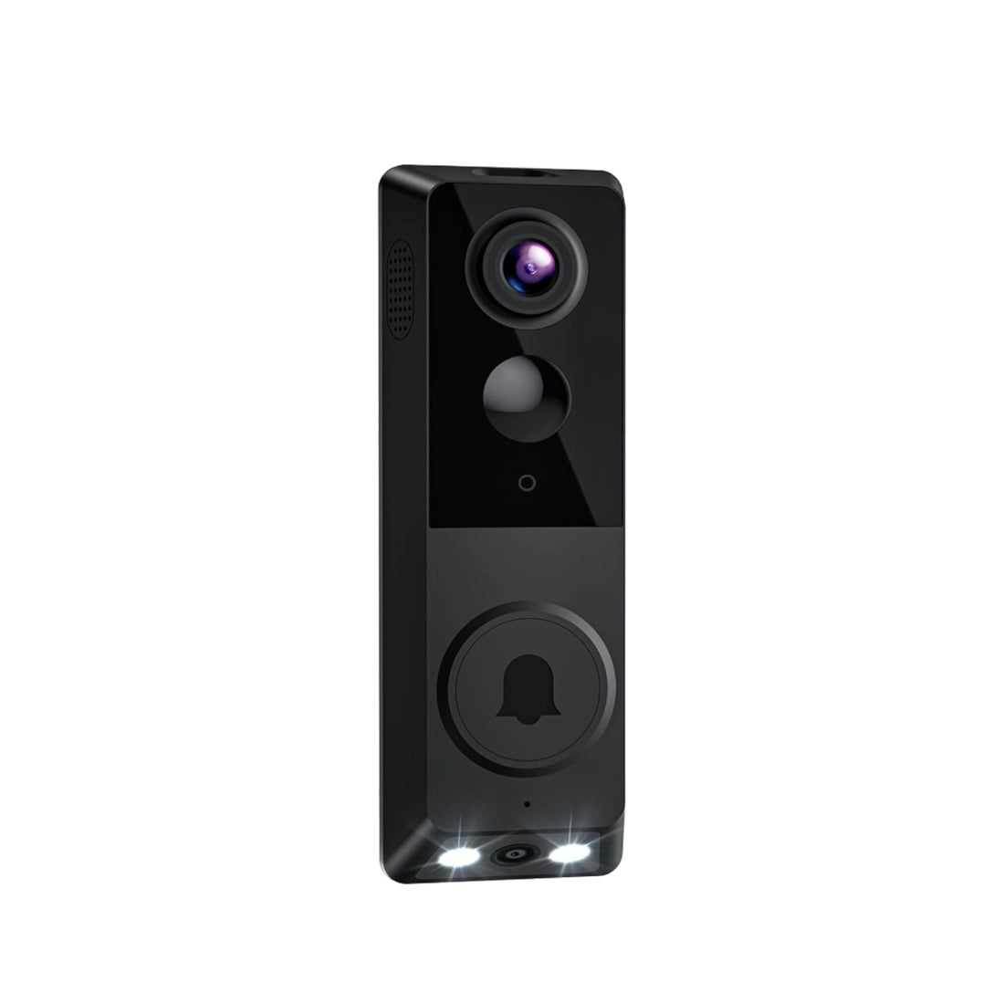 Video Doorbell Camera, Wireless Indoor/Outdoor Surveillance Cam, AI Human Detection, Live View, Included Chime, 2-Way Audio, Night Vision, 2.4G WiFi, Cloud Storage (Dual Camera)