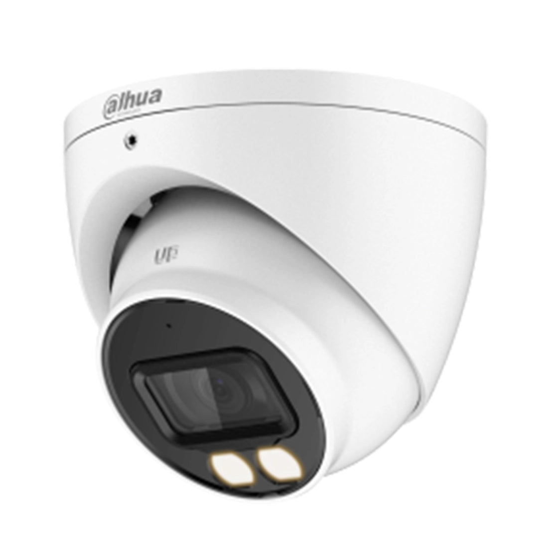 Dahua 5MP DH-HAC-HDW1509TP-IL-A-S2 Smart Dual Light IR + LED Full-Colour Turret CVI Camera HDCVI Eyeball Camera with Mic