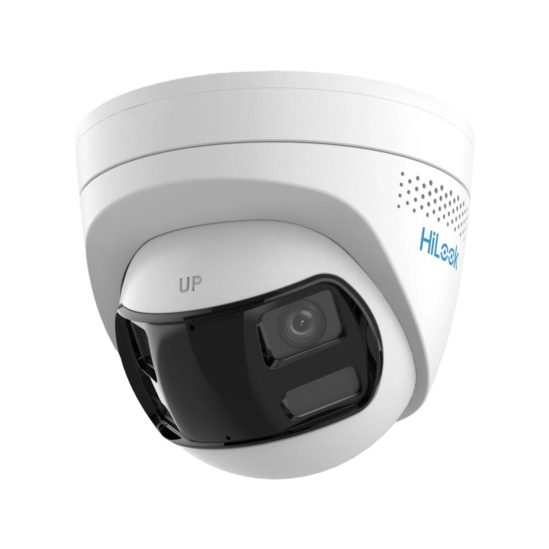 HiLook HI-IPC-T269HAD-LUF/SL 6MP IP Motion 2.0 Dual Lens Panoramic Advanced Hybrid ColorVu 30m Turret with Mic/Speaker
