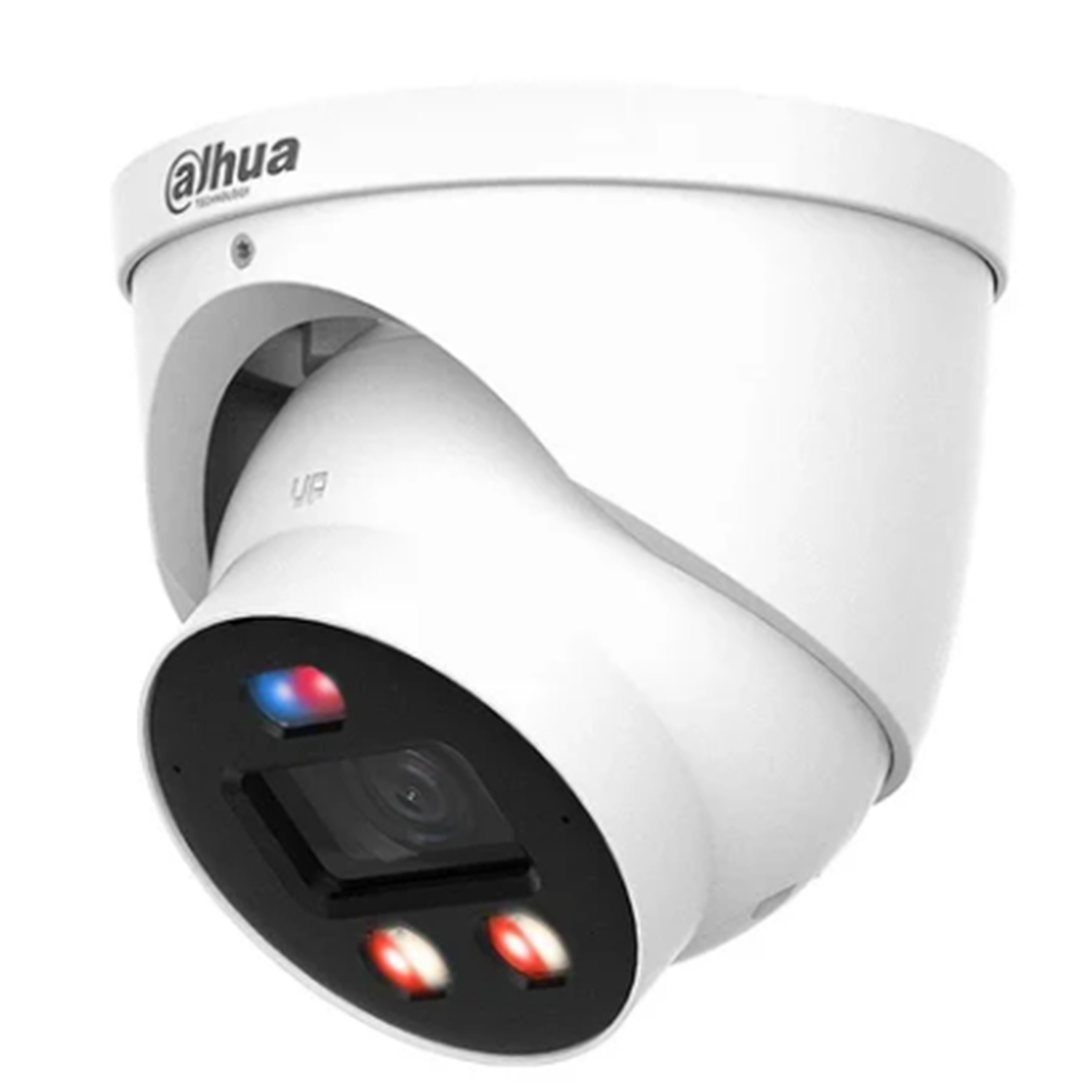 8MP Dahua IPC-HDW3849H-AS-PV-PRO 8MP WizSense TiOC PRO Full Colour Fixed Eyeball IP Camera with Active Deterrence + 2 Way Talk