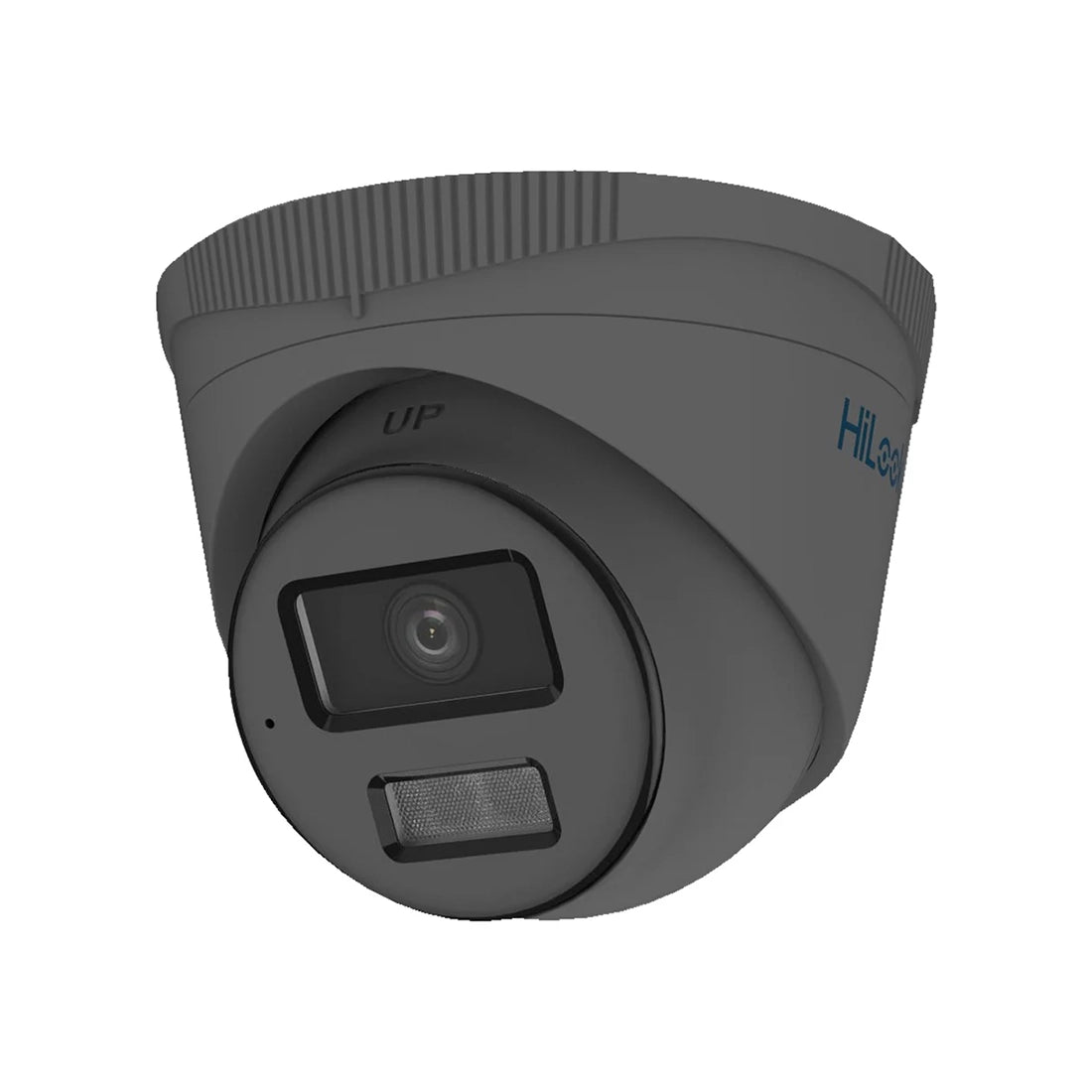 HiLook IPC-T249HA-LU 4MP HD Smart Hybrid ColorVu Turret Dome IP Camera with Motion 2.0 Human/Vehicle Detection, Built-in Microphone, 30m Smart Lighting
