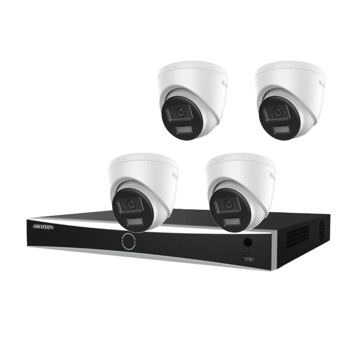 HiLook 8MP 8 Channel Kit – 4 x IPC-T280HA-LUF-SL Cameras + DS-7608NXI-K2/8P NVR + 1TB HDD