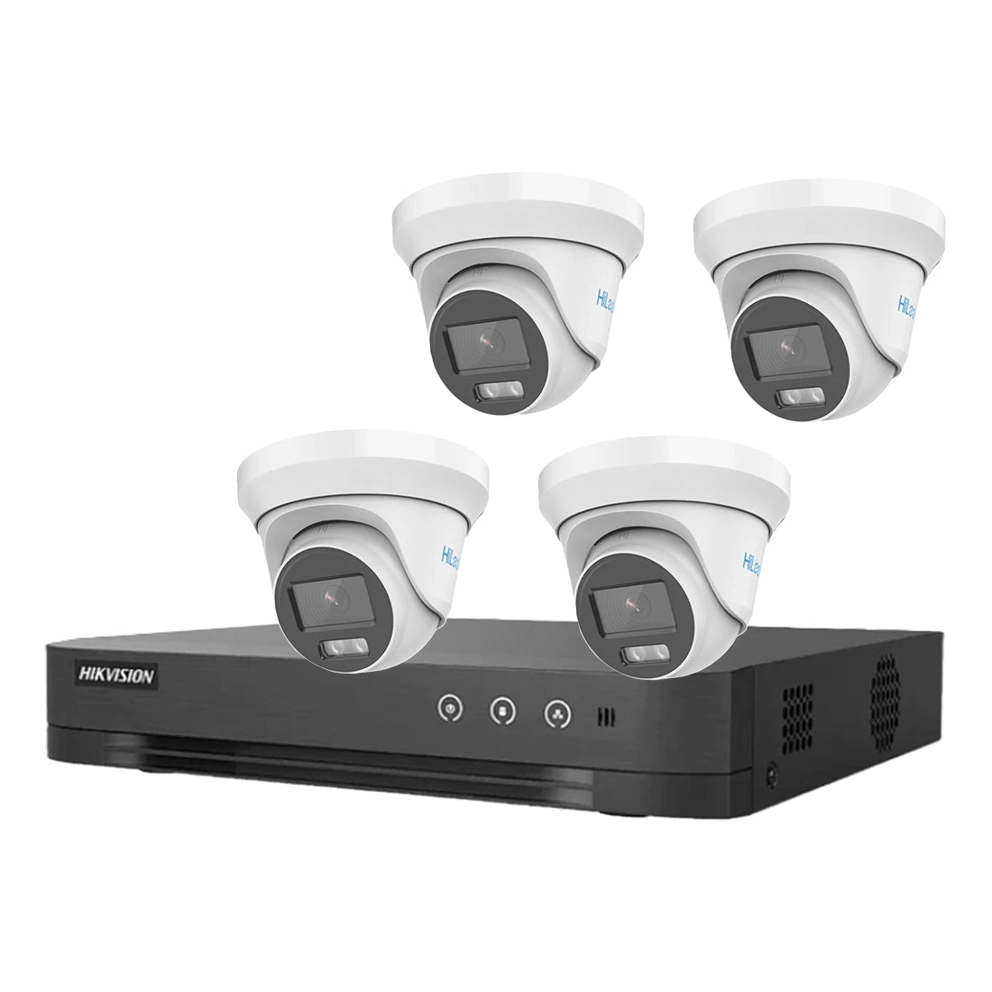 Budget HiLook 5MP Analog Kit – 4 x THC-T259-MS Cameras + iDS-7204HQHI-M1/XT DVR + 1TB HDD