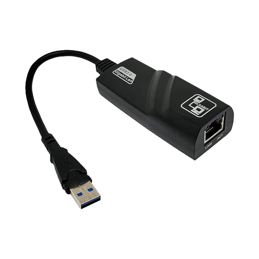 USB 3.0 Type A Port to 1 Gigabit (1000 Mbps) RJ45 Ethernet LAN Network Adapter