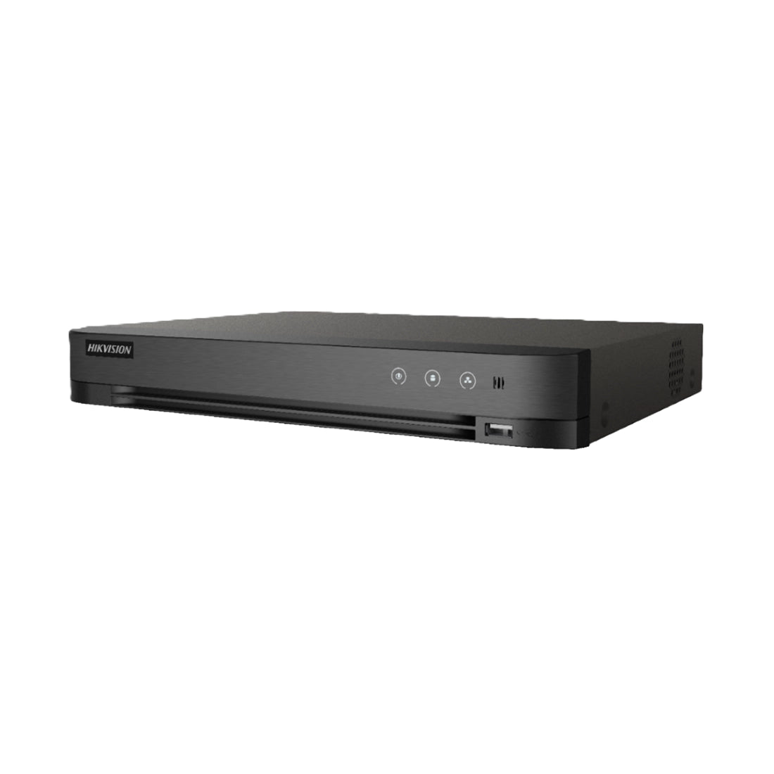 Hikvision iDS-7204HTHI-M1/XT 8MP TVI 4 Channel AcuSense AoC Turbo HD Hybrid DVR With TVI Two-Way Audio Technology Support