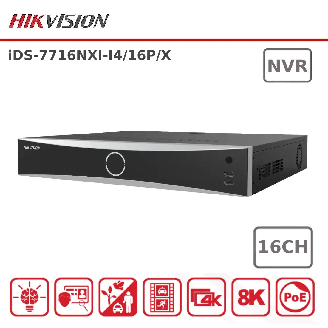 Hikvision iDS-7716NXI-I4/16P/X