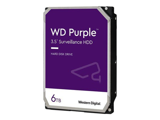 6TB WD Purple Surveillance 3.5" Internal Hard Drive SATA Surveillance Hard Drive - CCTV Express UK
