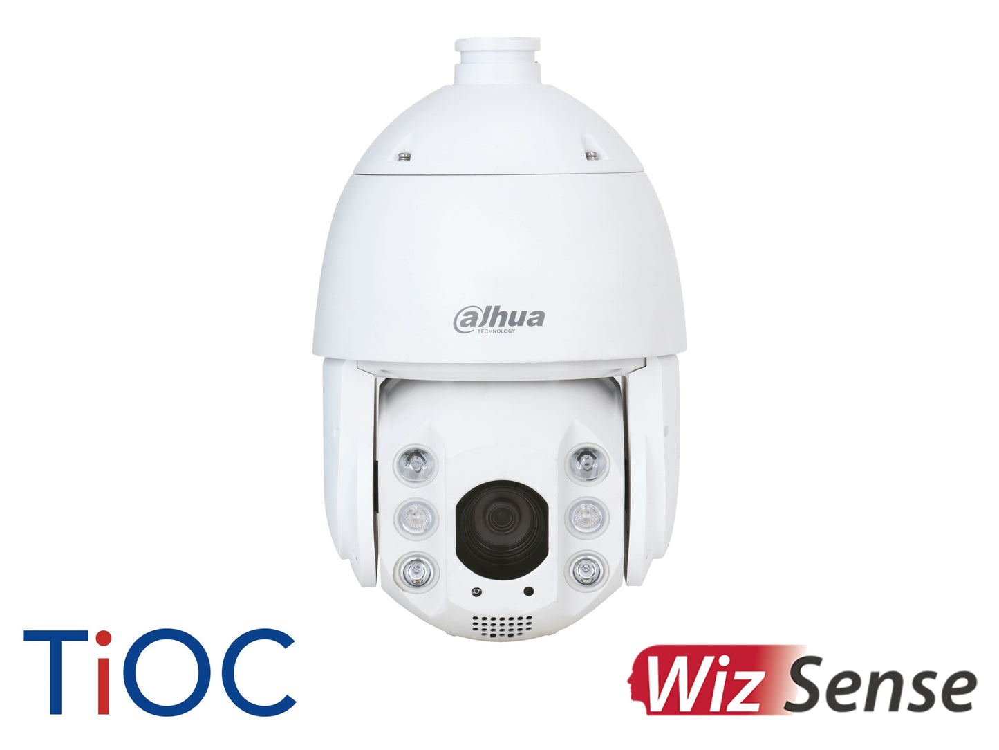 Dahua SD6C3425XB-HNR-A-PV1 WizSense Series, Starlight IP66 4MP 4.8-120mm Lens, IR 150M 25x Optical Zoom IP PTZ Camera, White - CCTV Express UK