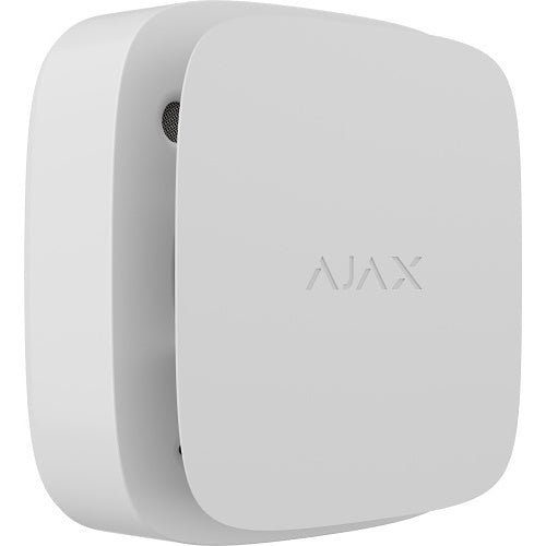 Ajax 107291 FireProtect 2 AC Jeweller Wireless Mains-Powered Fire Detector with CO Sensor, White