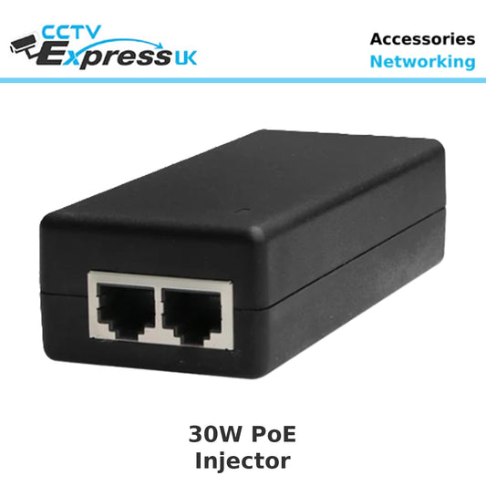 Wi-Tek 30W POE Injector for IP PoE Devices - WI-POE31-48V10/100