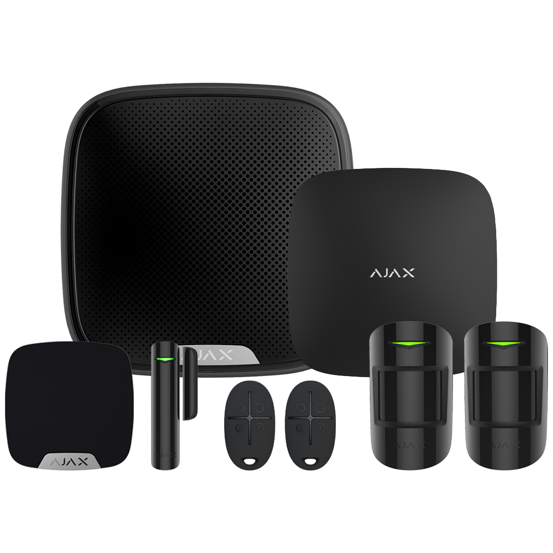 AJAX-35648 Hub2 Wireless (Standard PIR) Starter Kit 1 - Black