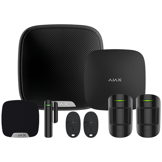AJAX-35648 Hub2 Wireless (Standard PIR) Starter Kit 1 - Black