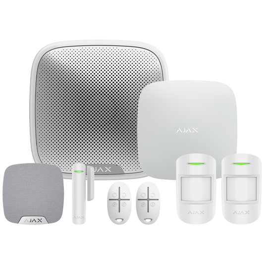 AJAX-35649 Hub2 Wireless (Standard PIR) Starter Kit 1 - White