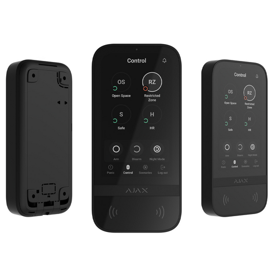 AJAX-58466 Keypad TouchScreen Wireless Arming Station - Black
