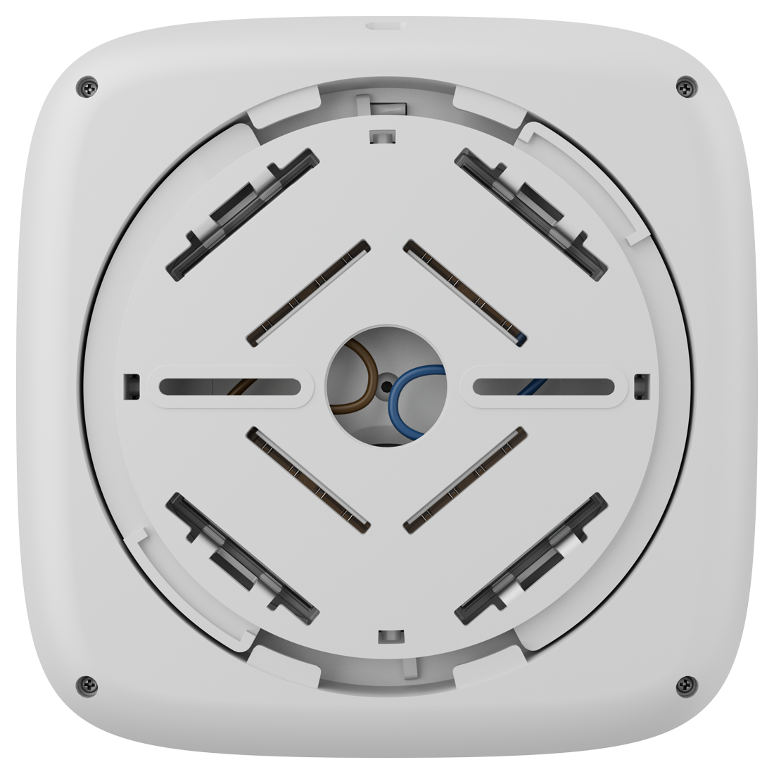 AJAX-60834 FireProtect2 AC Plus Mains Powered Wireless Carbon Monoxide, Smoke & Heat - White