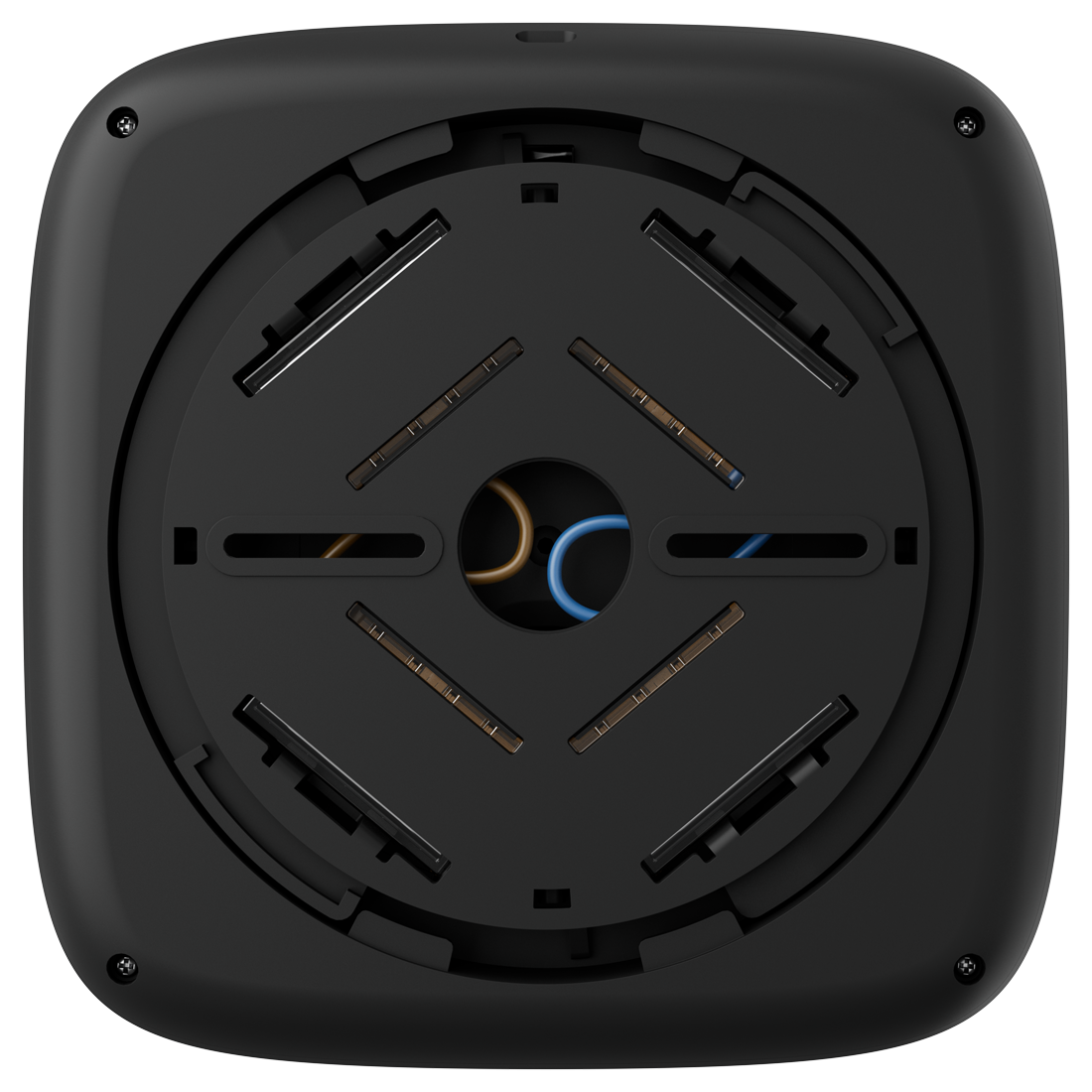 AJAX-60835 FireProtect2 AC Plus Mains Powered Wireless Carbon Monoxide, Smoke & Heat - Black