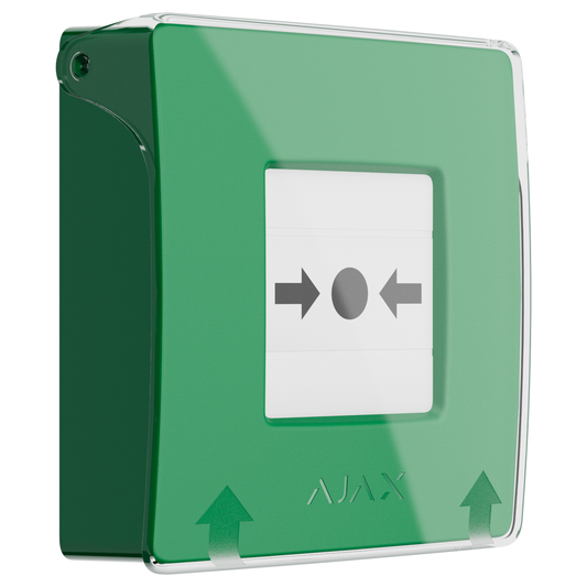 AJAX-87639 ManualCallPoint - Green