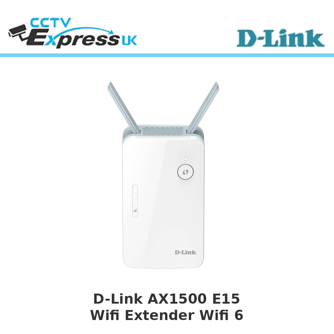 D-Link Eagle Pro AI Mesh WiFi 6 Range Extender Repeater and Signal Booster for Home Wireless Internet Network, Wall Plug In