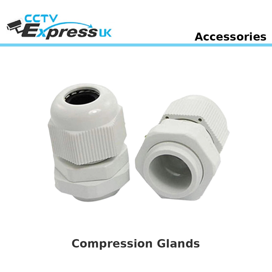 Ip Drain Waterproof Compression Gland – IP Rated Entry Seal – CCTV Express UK