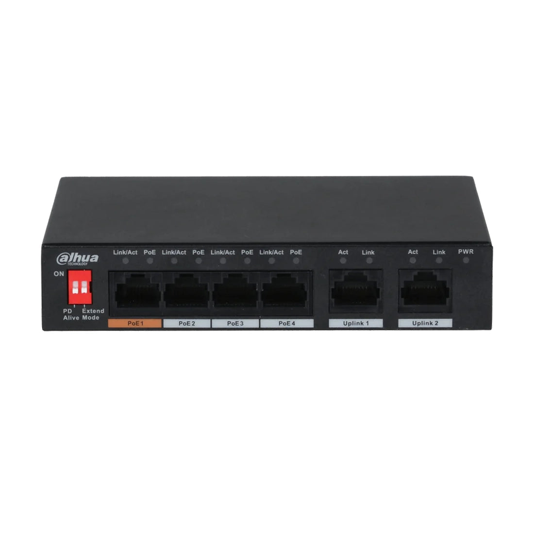 Dahua DH-PFS3006-4ET-60 6-Port 10/100Mbps Unmanaged Desktop Switch with 4 PoE Ports