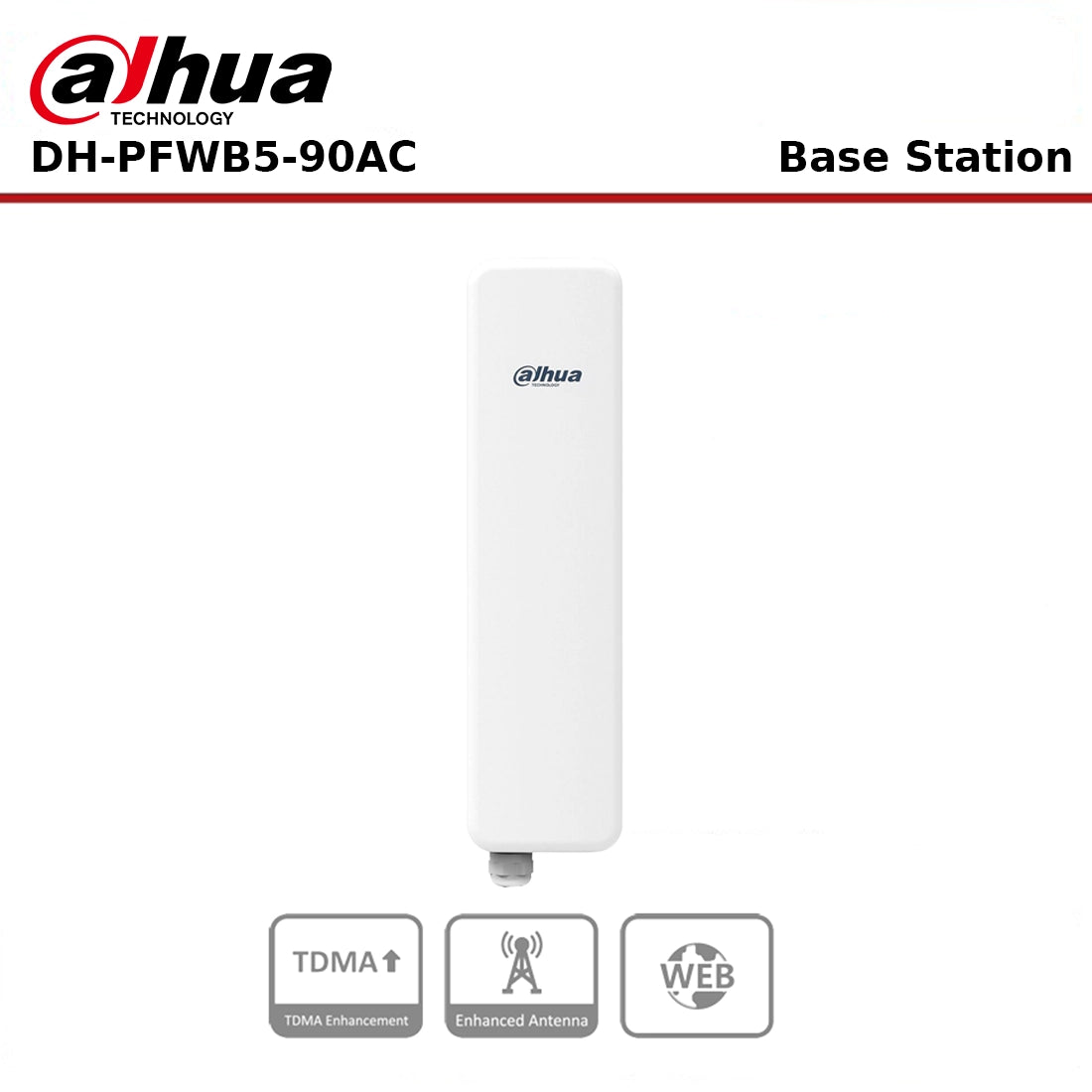 Dahua DH-PFWB5-90AC 5GHz AC867 18dBi Outdoor Base Station