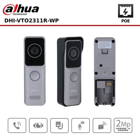 Dahua DHI-VTO2311R-WP - Wi-Fi Villa Door Station - CCTV Express UK