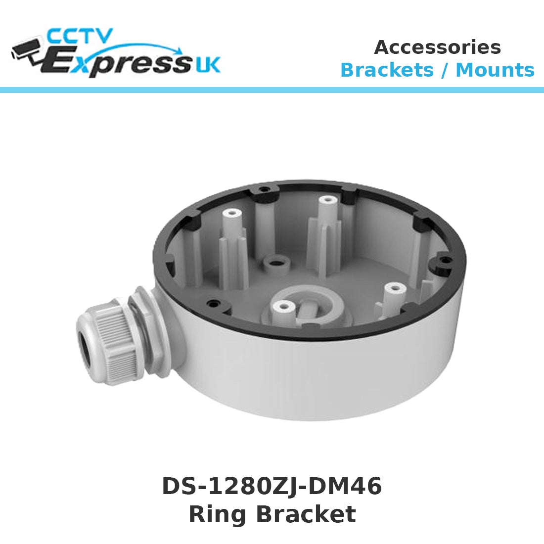 Hikvision DS-1280ZJ-DM46 Deep Base Junction Box
