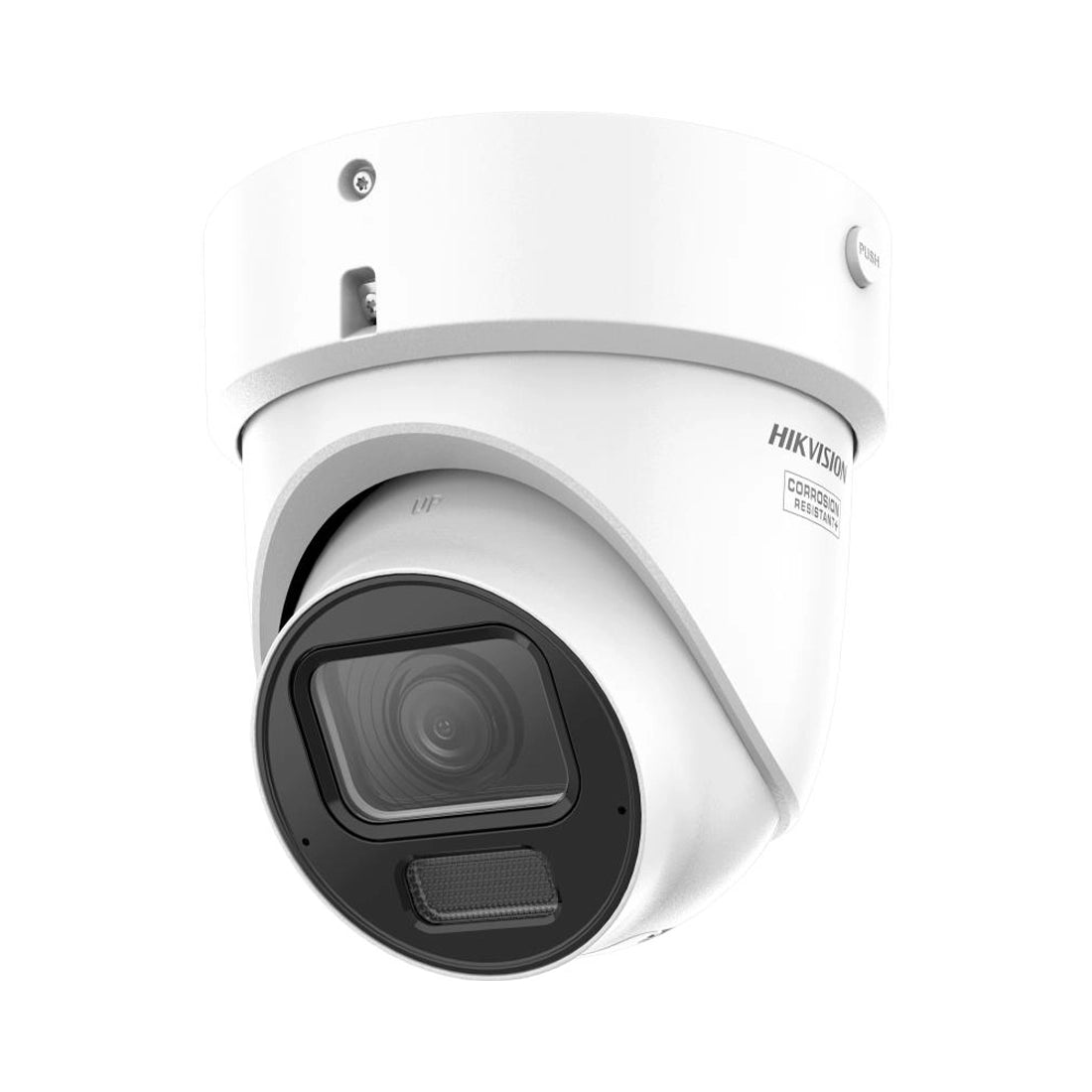 Hikvision DS-2CD2H126G3-IZS2UY/SL(eF) 12MP AcuSense DarkFighter Motorised Varifocal Turret IP Camera 2.8-12mm, 40m IR, Mic, PoE & Strobe "NR"