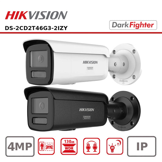 Hikvision DS-2CD2T46G3-2IZY 4 MP Acusense Motorized Varifocal Bullet Network Camera