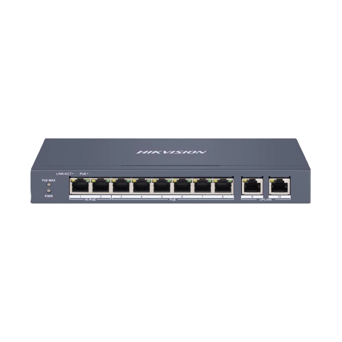 Hikvision DS-3E1310HP-EI 8 Ports Fast Ethernet Smart PoE Switch