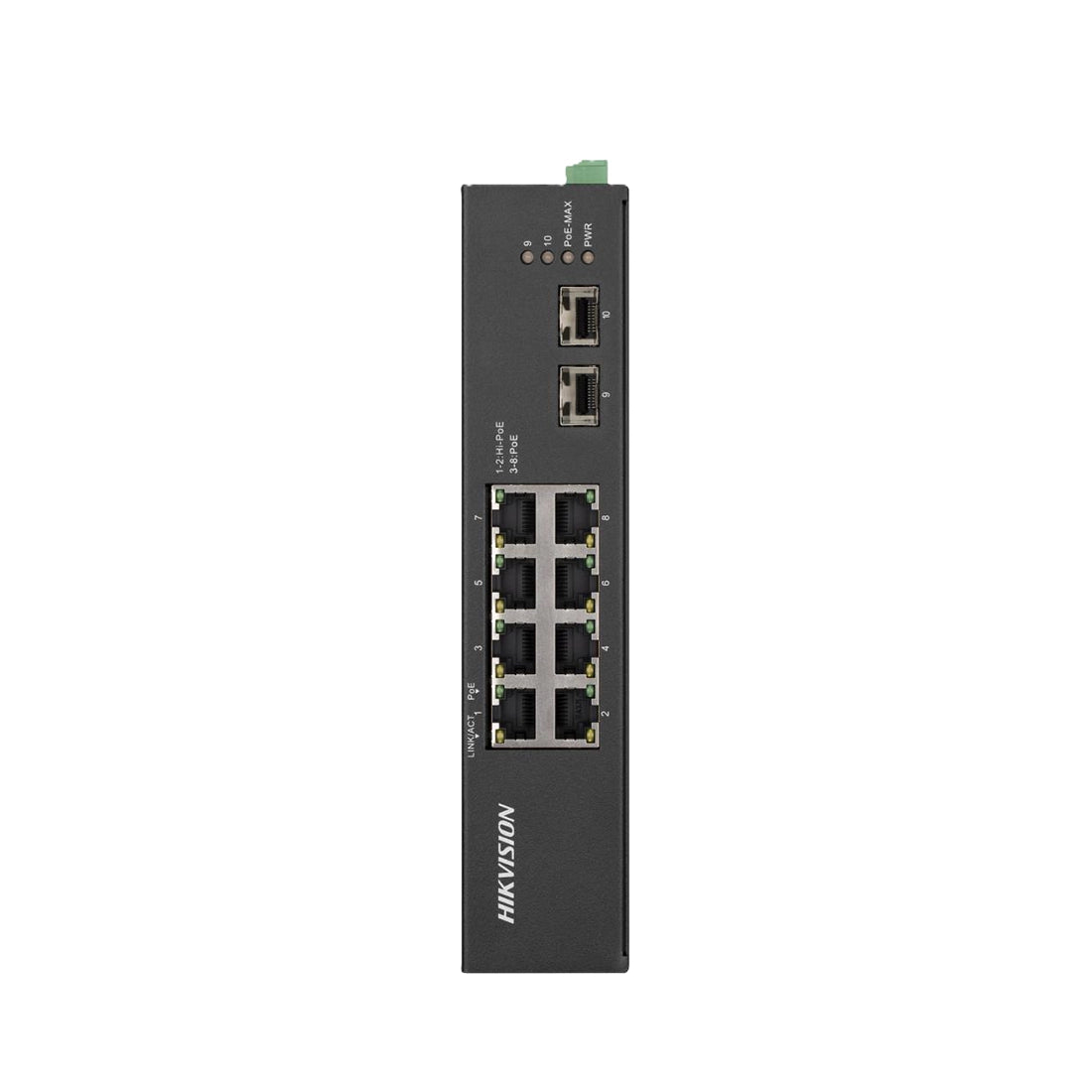 Hikvision DS-3T0510HP-E-HS 8 Port Gigabit Unmanaged Harsh POE Switch