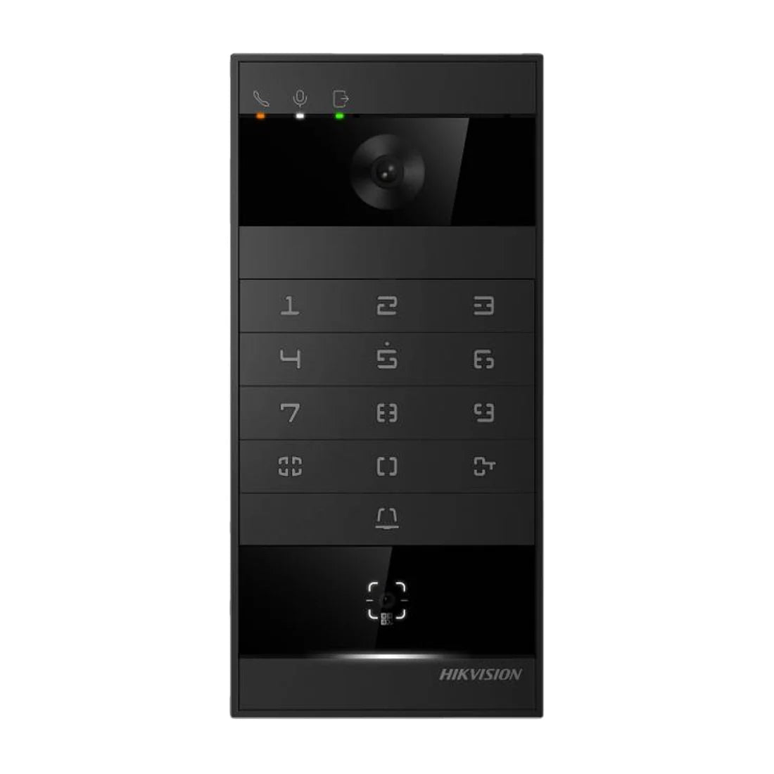 Hikvision DS-KV8114-KWQE1 4MP IP Villa Door Station with Face Recognition, Keypad, Wi-Fi 6, Bluetooth and Dual-Door Control