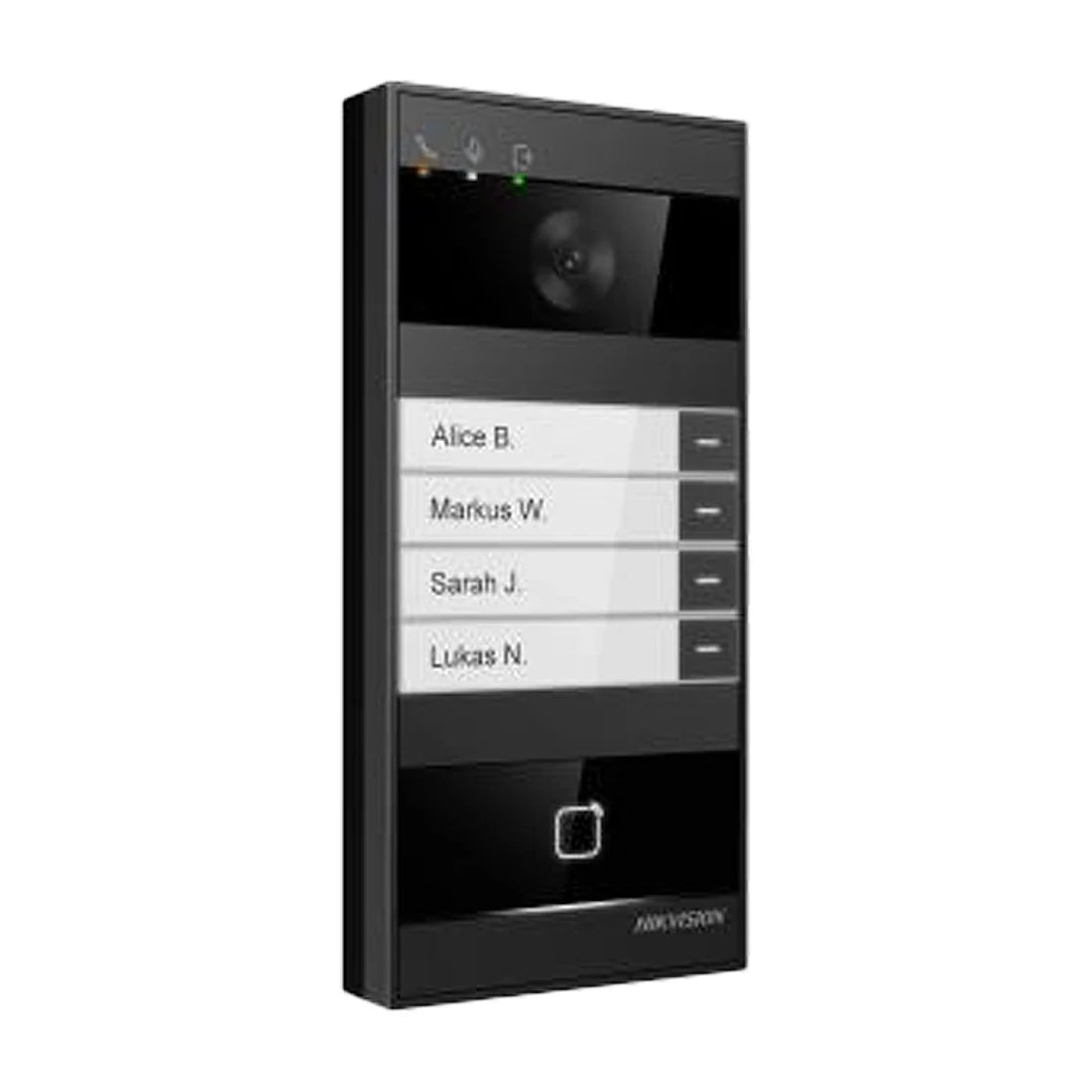 Hikvision DS-KV8114-NWQE1 4MP IP Metal Villa Door Station with Face Recognition, QR Code, Wi-Fi 6 and Dual-Door Control