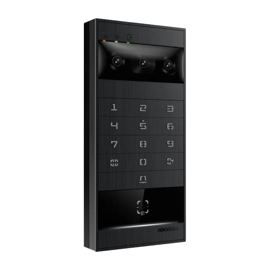 Hikvision DS-KV8114T-KWQE1 4MP + 2MP + 2MP IP Villa Door Station with Triple-Lens 180° View, Face Recognition, Keypad and Wi-Fi 6