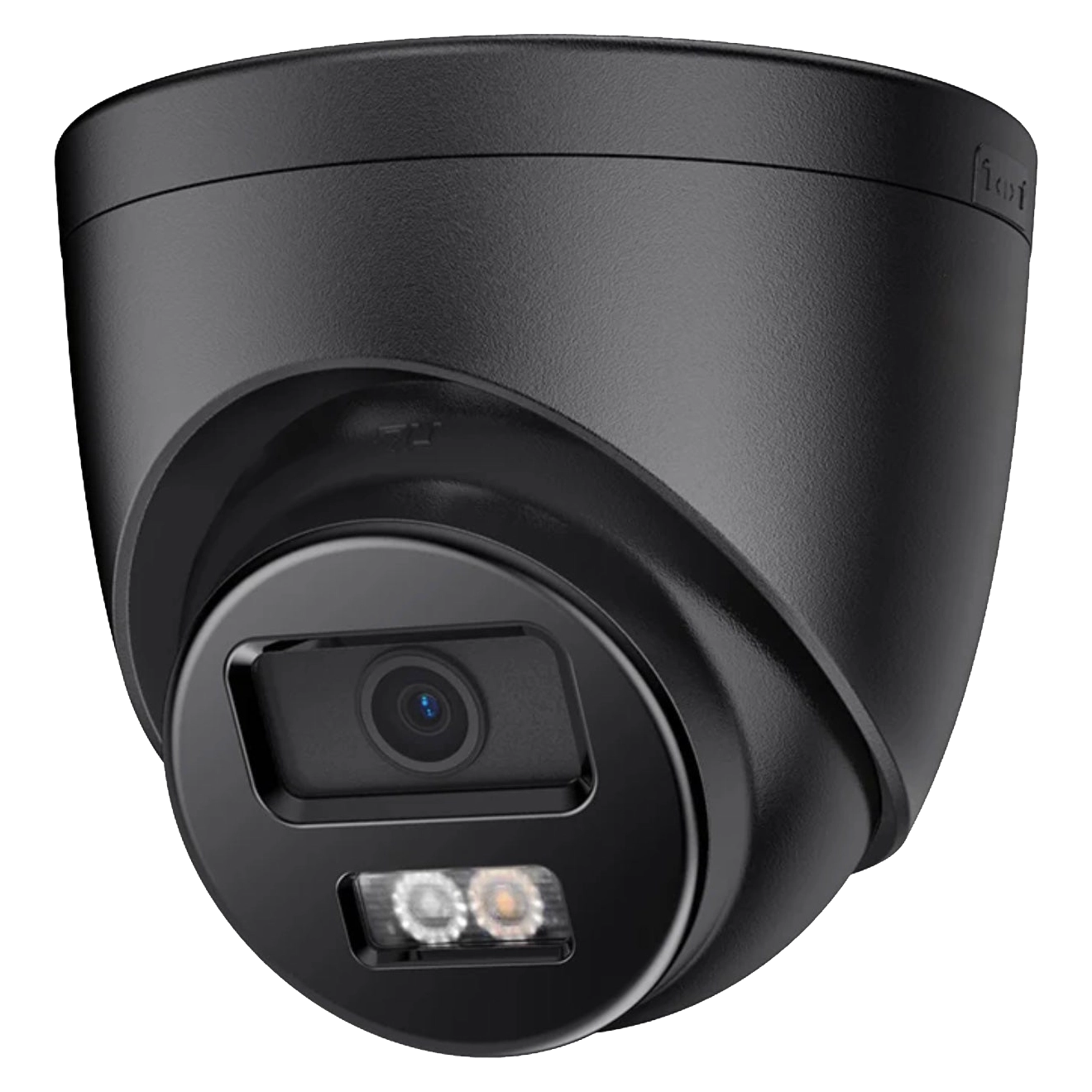 Hikvision OEM Series IPT280B-HT 4K ColorVu Hybrid Light IP Turret Camera with Two-Way Audio Human Vehicle Detection IP67 - Black