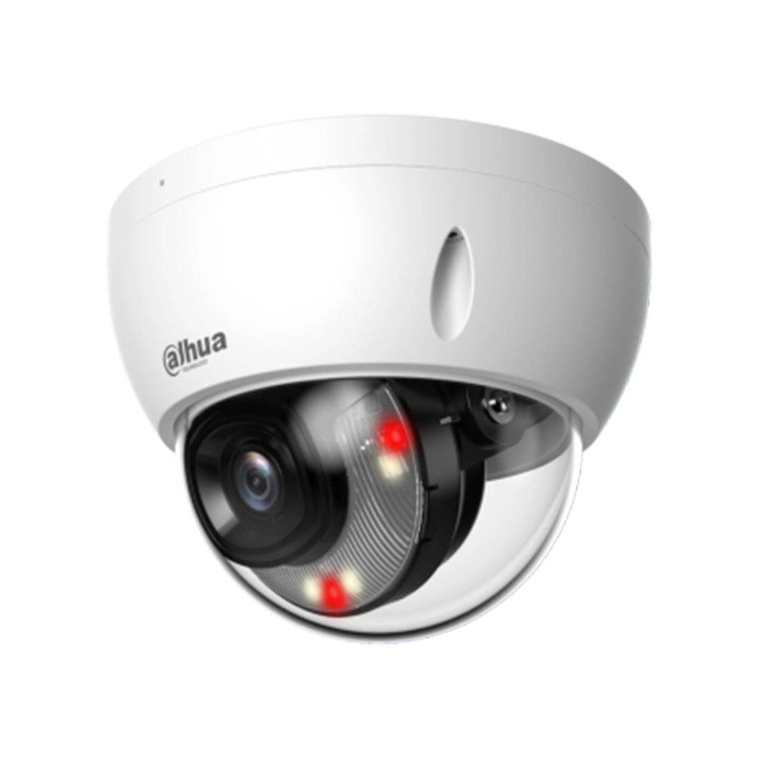 Dahua DH-IPC-HDBW2449E-S-IL 4MP Smart Dual Light Fixed-Focal Dome WizSense IP Camera, 3.6mm Lens