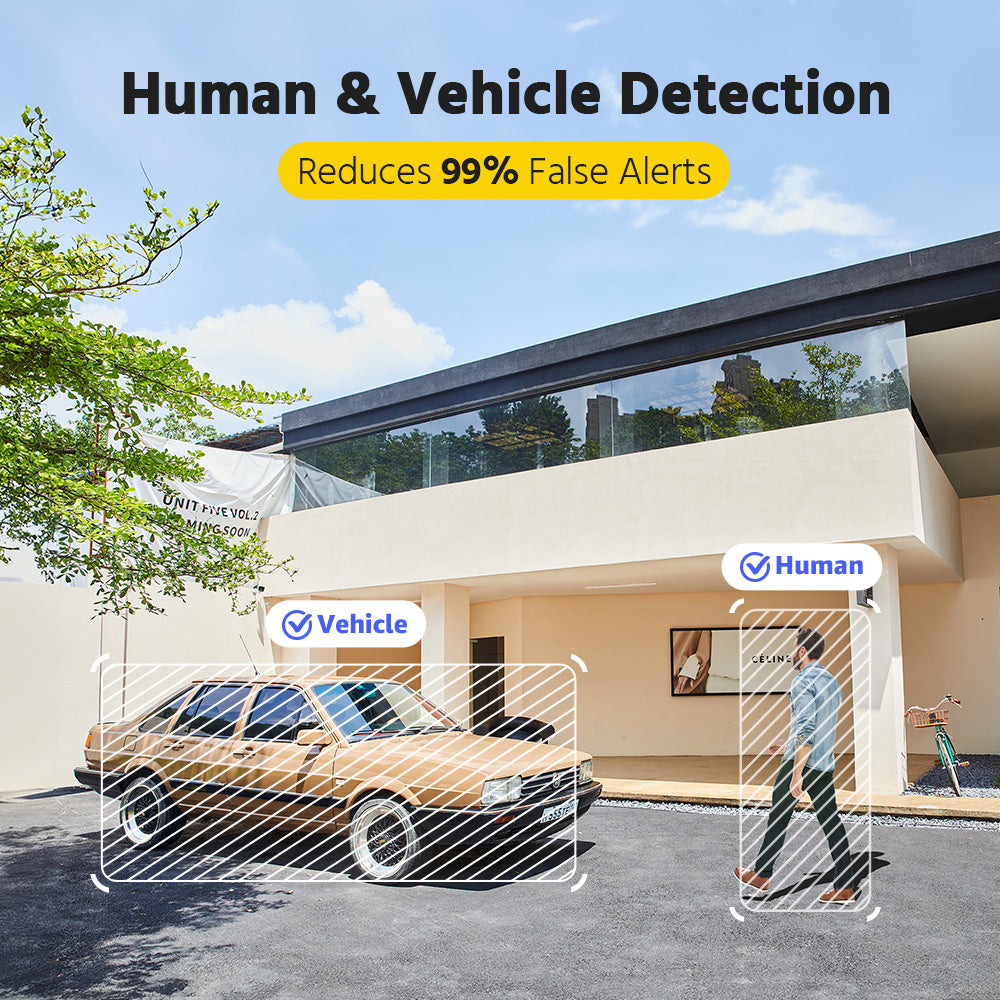Hikvision OEM Series IPT250B-HT 3K Hybrid Light ColorVu + IR Turret IP Camera with Two-Way Audio Human Vehicle Detection IP67 - Black