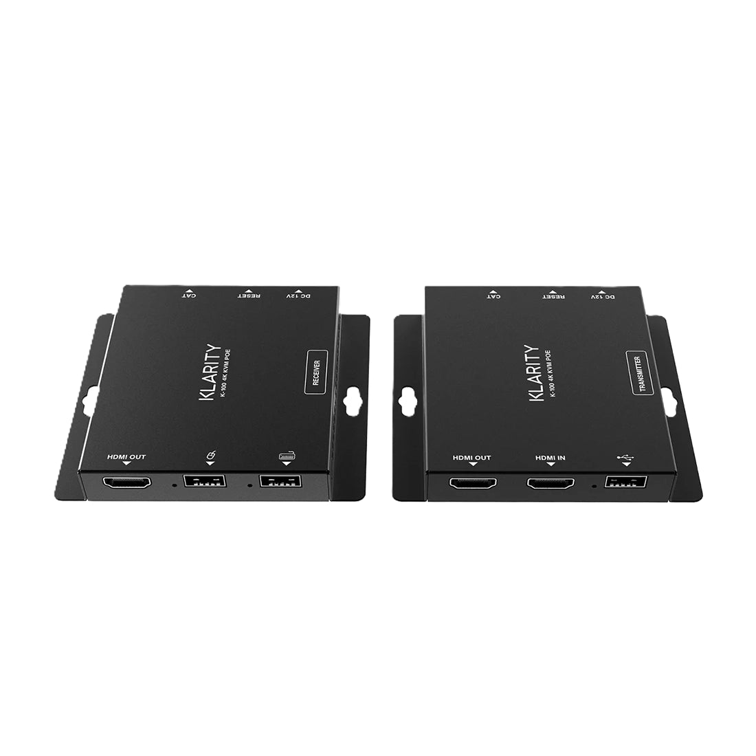 Klarity 4k 70m POE HDMI over CAT Extender with USB (K-70-4K-KVM-POE)