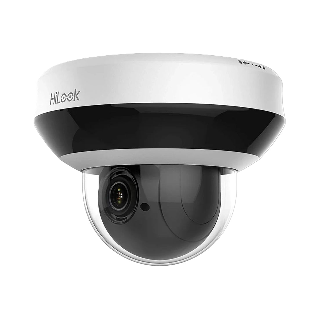 HiLook PTZ-N2404I-DE3 4MP HD PTZ (Pan-Tilt-Zoom) IP Dome Camera with 4x Optical Zoom, Built-in Microphone, and 20m Infrared Night Vision
