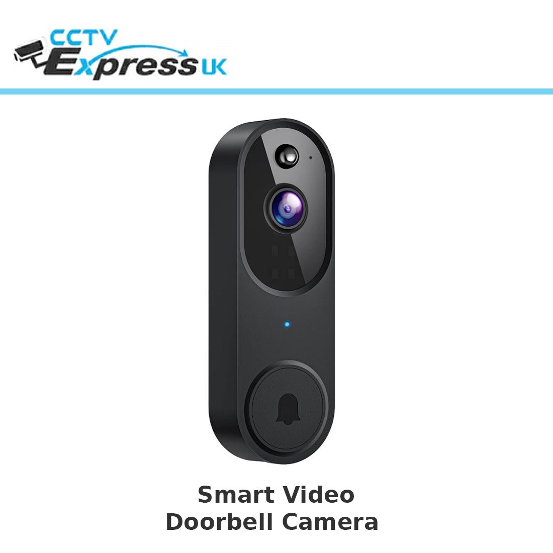 Smart Video Doorbell Camera Wireless, AI Human Detection and Instant Alerts, Night Vision, 2-Way Audio, Battery Powered, 2.4G WiFi