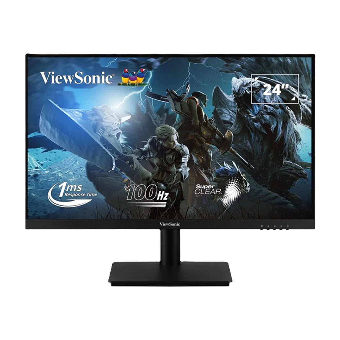 ViewSonic VA2406-H 24" Full HD Monitor - VA, 100Hz, 1ms, HDMI